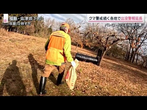 年の瀬も後を絶たないクマ被害 “異例の暖かさ”クマの活動に影響は【サタデーステーション】(2025年12月20日) サムネイル