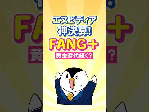 【衝撃】エヌビディアが神決算！FANG+の黄金時代は続く？ サムネイル