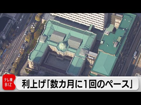 利上げ「数カ月に1回のペース」　日銀金融政策決定会合「主な意見」 サムネイル