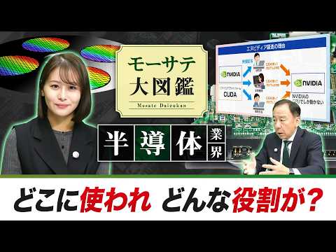 半導体業界①～半導体ってどこに使われどのような役割？～【モーサテ大図鑑】 サムネイル