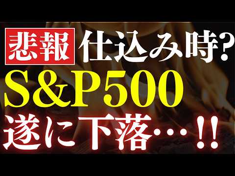 【S&P500が遂に下落】仕込み時？米国株で今、上昇してる銘柄はコレです！ サムネイル