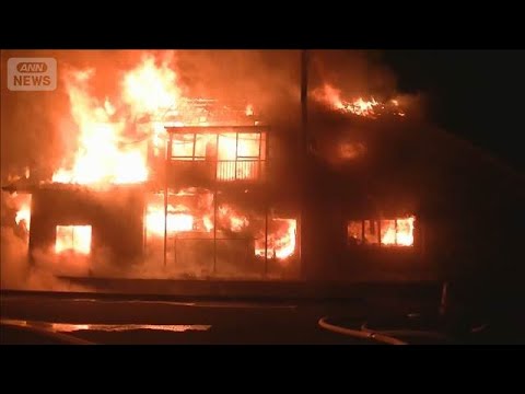 「製材所から火が…」深夜に騒然 隣接する住宅など10棟焼く　福井・あわら市【スーパーJチャンネル】(2026年3月22… サムネイル