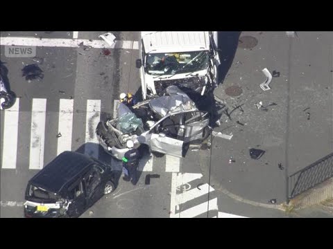 千葉・館山市で6台絡む事故　男性1人が死亡【スーパーJチャンネル】(2025年12月30日) サムネイル