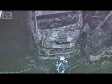 名神6人死亡事故　逮捕の女「ブレーキ踏んだが間に合わず」趣旨の供述(2026年3月23日) サムネイル