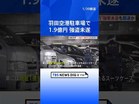 羽田空港の駐車場で“1.9億円”強奪未遂　金入ったスーツケースを車に入れていた男性が数人の男らに催涙スプレーをかけられ… サムネイル