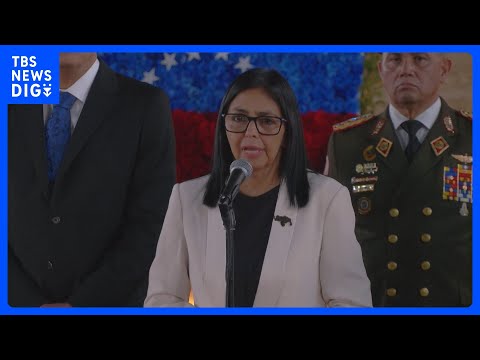 ベネズエラ外交団を米派遣　ロドリゲス大統領代行近く米訪問を否定｜TBS NEWS DIG サムネイル