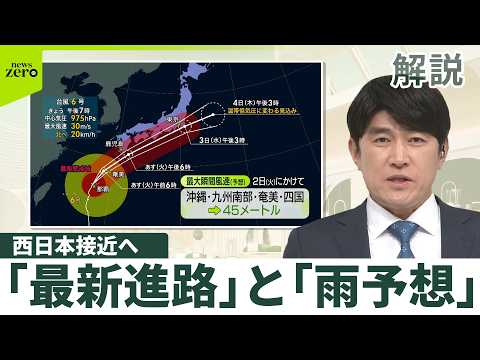 【台風6号】沖縄本島を直撃…倒木・停電など相次ぐ　暴風域伴い関東などに接近へ　警報級大雨のおそれも　最新の予報は【解説】 サムネイル