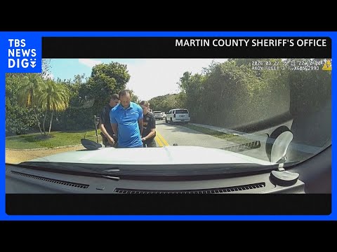 ポケットからは薬が タイガー・ウッズ選手の逮捕時の映像公開　活動休止を発表｜TBS NEWS DIG サムネイル