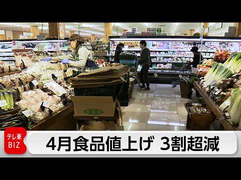 4月食品値上げ2000品目超　勢い一服も中東情勢の影響で「年後半に値上げラッシュ再燃する可能性」 サムネイル