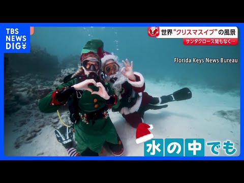 きょうはクリスマスイブ　ロンドンにパリ…世界各地はクリスマスムード一色に　東京“雨のイブ”は10年ぶり！｜TBS NE… サムネイル