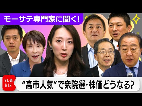 【モーサテ専門家に聞く】“高市人気”で衆院選・株価どうなる？ サムネイル