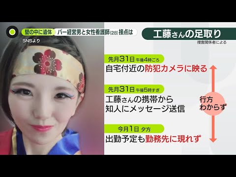 【壁の中に遺体】バーに遺棄…身元は28歳看護師の女性 サムネイル