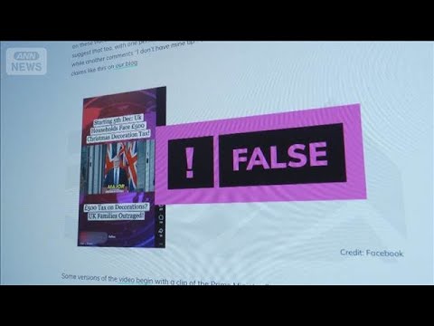 選挙期間“SNS工作”に警戒を　英 フェイク見抜くプロ集団「他情報と比較して」(2026年2月6日) サムネイル