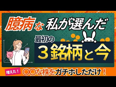 増えた！【体験談】私が最初に買った３銘柄！株主優待や高配当株だけじゃない長期保有の秘訣！（投資初心者必見） サムネイル
