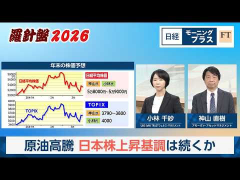 羅針盤2026 原油高騰 日本株上昇基調は続くか【日経モープラFT】 サムネイル