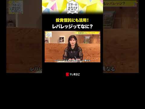 投資信託にも活用！レバレッジってなに？ マネーのまなび パックン 武藤十夢  投資 貯蓄 BSテレ東 テレ東biz サムネイル