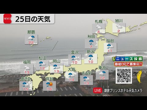 12月25日の天気 サムネイル