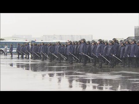新隊員ら360人が合同訓練　警視庁　デモ隊暴徒化など想定　制圧訓練(2026年3月26日) サムネイル