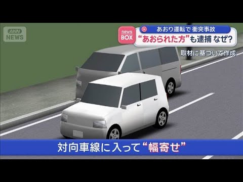 あおり運転で衝突事故　なぜ？“あおられた方”も逮捕【スーパーJチャンネル】(2026年3月11日) サムネイル
