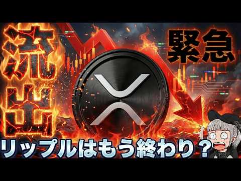 【※XRP神話崩壊・もう終わり？】リップル ETFが初の流出！何が起きたか分析せよ！ サムネイル