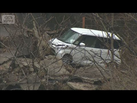 岐阜・高山市の国道で土砂崩れ　専門家は“融雪”指摘　【スーパーJチャンネル】(2026年2月25日) サムネイル