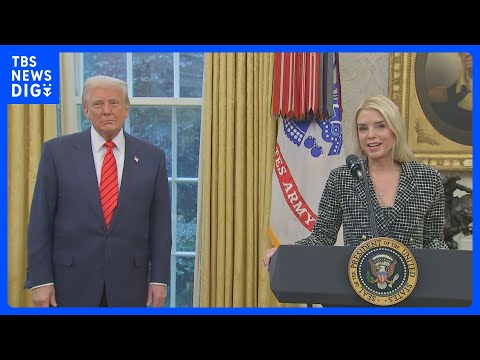 トランプ大統領 ボンディ司法長官を更迭　第2次政権で2人目　エプスタイン問題などへの対応に不満か｜TBS NEWS D… サムネイル