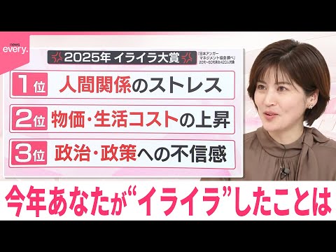 【なるほどッ！】今年あなたが“イライラ”したことは サムネイル