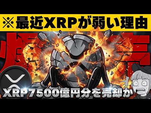 【※有料級！XRP下落の原因】【悲報、リップルが韓国で10カ月間爆売りされた。。】 サムネイル