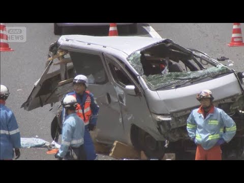 東北道下り ワゴン車と乗用車の事故　男性重体 1人けが(2026年5月31日) サムネイル