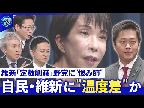 「年収の壁」178万円引き上げ合意▽国会閉幕“課題山積”高市政権の今後▽「定数削減」年越し【深層NEWS】 サムネイル