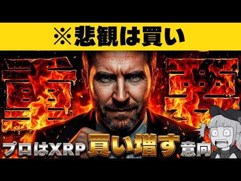 【※マジかよ。プロ投資家43%がXRPを狙う】仮想通貨ニュース サムネイル