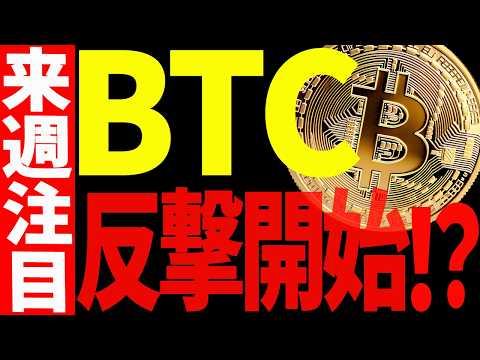 ビットコイン来週反撃が始まる⁉今後の命運を握るポイントを教えます！【仮想通貨】 サムネイル