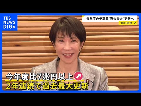 予算気にしながらのクリスマス どうなる？物価高…来年度予算案は過去最大122.3兆円→4分の1は“借金”返済 「自分の… サムネイル