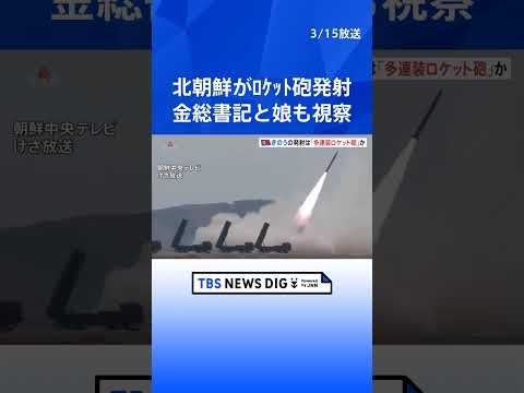 北朝鮮「超精密多連装ロケット砲」の発射訓練で12発連続発射　武力挑発や侵攻を抑止できない場合「破壊的攻撃手段として使わ… サムネイル