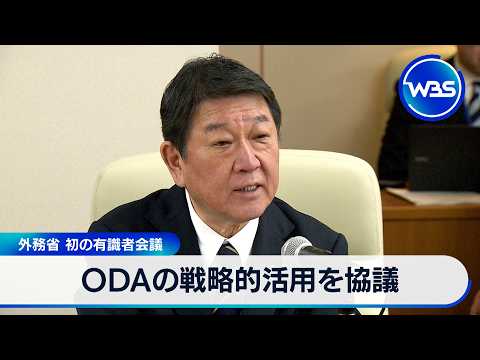 ODAの戦略的活用を協議 外務省 初の有識者会議【WBS】 サムネイル
