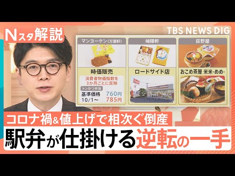 【駅弁140周年】値上げに相次ぐ倒産　苦境の駅弁業界が仕掛ける逆転の一手とは【Nスタ解説】｜TBS NEWS DIG サムネイル