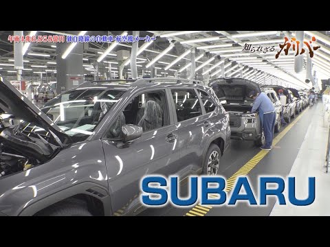 水平対向エンジンや運転支援システムなど独創的技術とは？航空機メーカーを源流に持つSUBARU【知られざるガリバー】 サムネイル