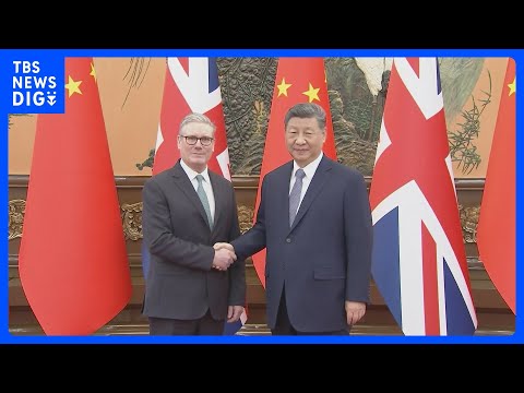 イギリスのスターマー首相が訪中　30日以内の中国滞在“ビザ免除”で合意｜TBS NEWS DIG サムネイル