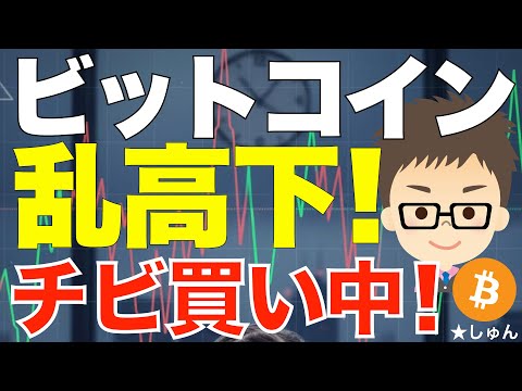 ビットコイン（BTC）乱高下！〜今こそチビ買い！ サムネイル