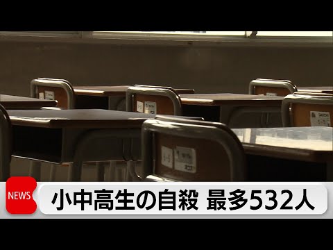 小中高生の自殺者数が過去最多も全体の自殺者数は初めて2万人下回る サムネイル