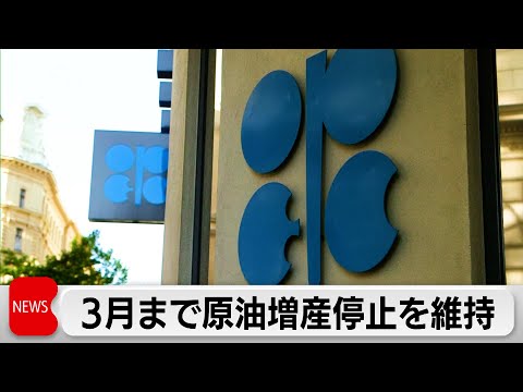 OPECプラス8カ国 3月まで原油増産停止を維持 サムネイル