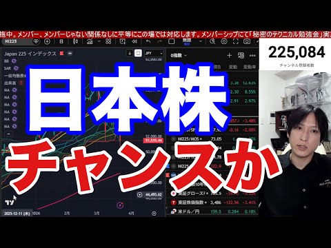 3/25【②日本株チャンス来たか⁉】中東懸念後退で日経平均1497円急伸→信用害悪多すぎて騙し上げ否定できない。ドル円… サムネイル