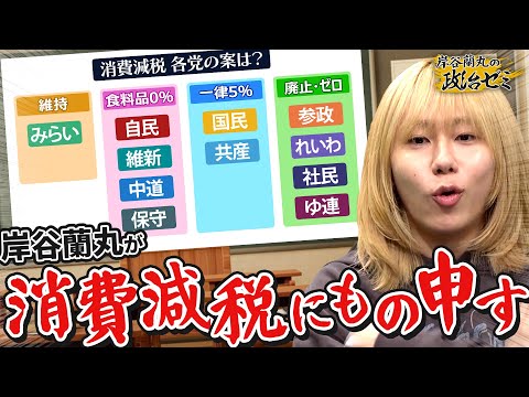 【衆議院選挙】なんのため？物価高/消費税減税/社会保障/外交/エネルギー政策など…【岸谷蘭丸の政治ゼミ】 サムネイル
