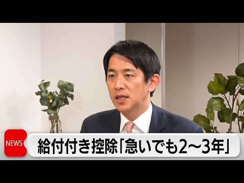 自民党の小林政調会長　給付付き税額控除の導入に「急いでも2～3年ぐらいは時間がかかる」 サムネイル